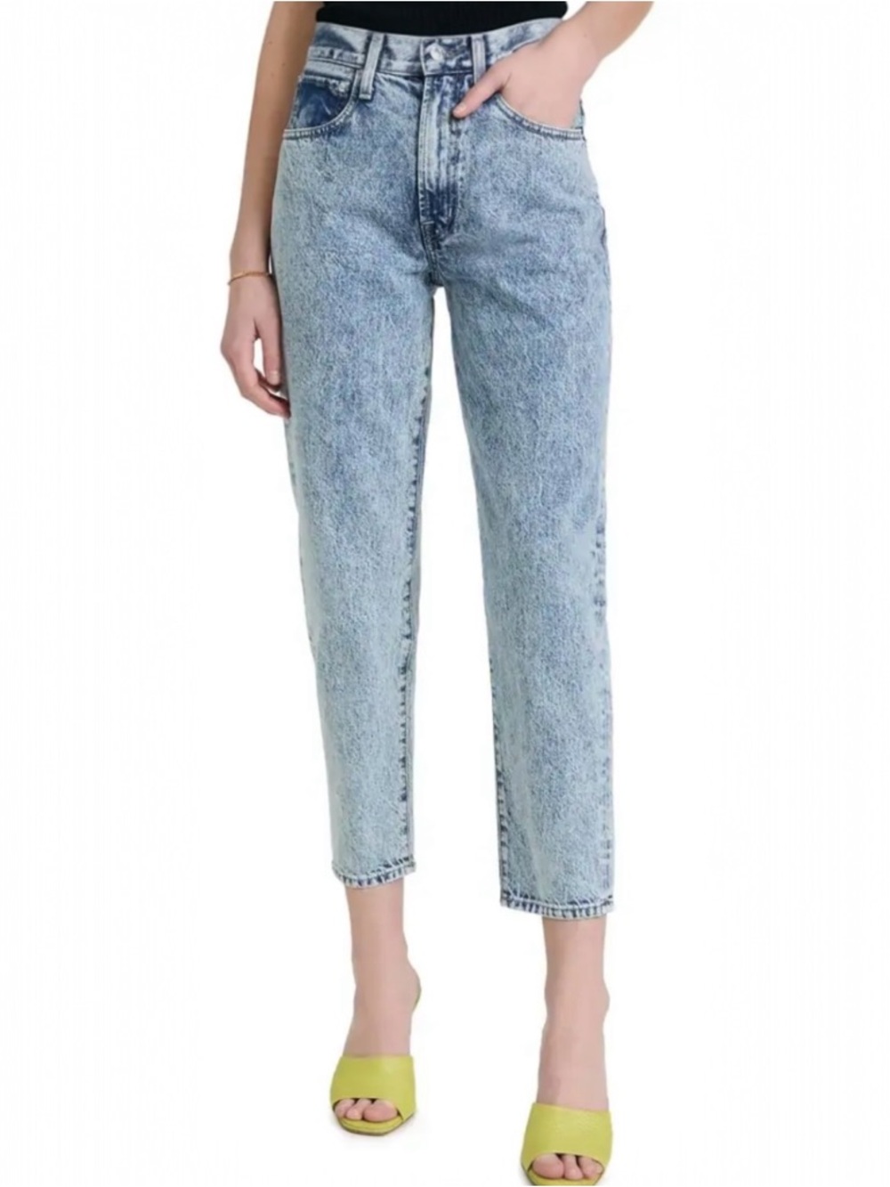 NWT EDWIN Anderson Ankle Jeans Acid Wash